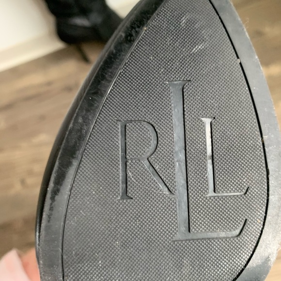 LIKE NEW Size 10 Ralph Lauren Leather 3in heel - Picture 4 of 5